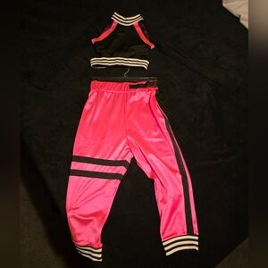 Revolution Dancewear Pink and Black Set